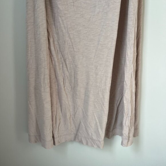 Eileen Fisher Sleepwear by Garnet Hill Tan Nightgown Women's Small - Picture 3 of 6